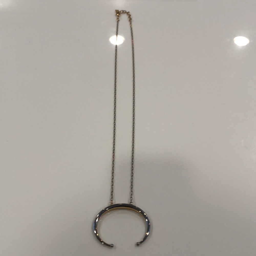 Crescent Pendant Necklace